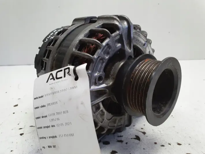 Volvo V40 II 2.0 D D2 ALTERNATOR 150A 31419101