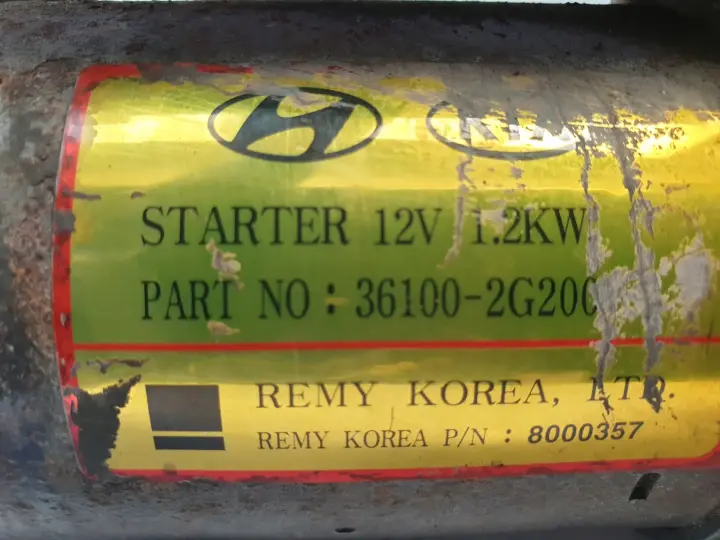 Hyundai IX30 2.0 B ROZRUSZNIK 36100-2G200