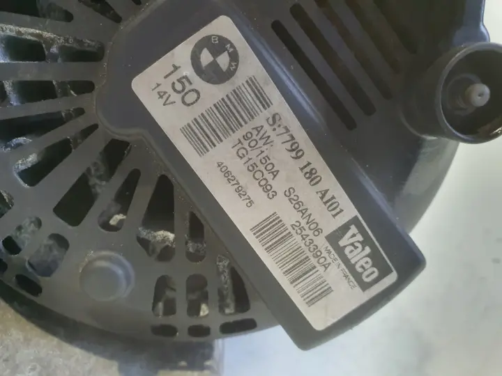 BMW E87 E90 2.0 D ALTERNATOR valeo 7799180 150A