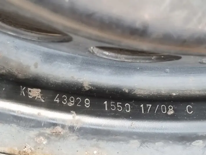 Opel Corsa D Meriva KOŁO ZAPASOWE Zapas felga 185/65 R15 4x100 155001 ET39