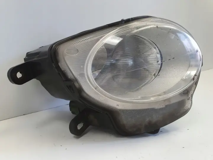 Fiat 500 PRAWY PRZEDNI HALOGEN Przód 45520711