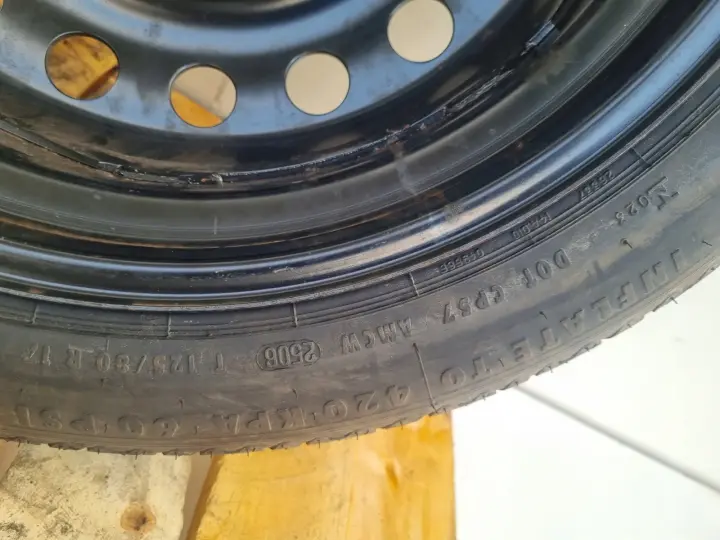 Ford S-Max Mondeo mk4 KOŁO DOJAZDOWE dojazdówka 125/80 R17 6G92-BB 2170800