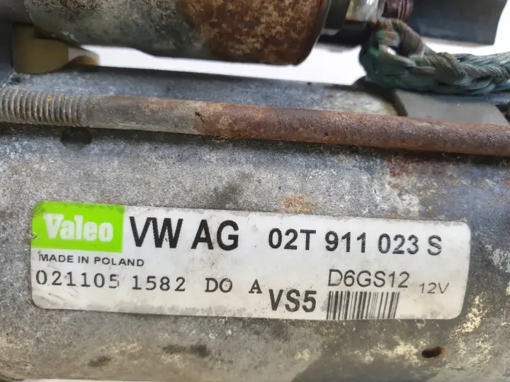 Vw Golf V 1.6 FSI ROZRUSZNIK valeo 02T911023S