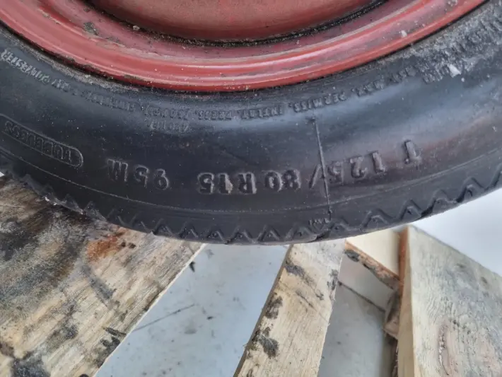 Peugeot 207 Citroen C3 KOŁO DOJAZDOWE dojazdówka 125/80 R15 4x108 ET8