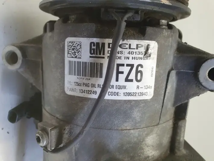 Opel Astra IV J 2.0 CDTI SPRĘŻARKA KLIMATYZACJI pompa 13412249