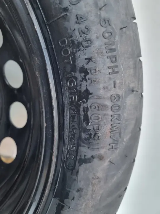 Volvo S80 V70 S60 I KOŁO DOJAZDOWE dojazdówka 125/80 R17 9209872