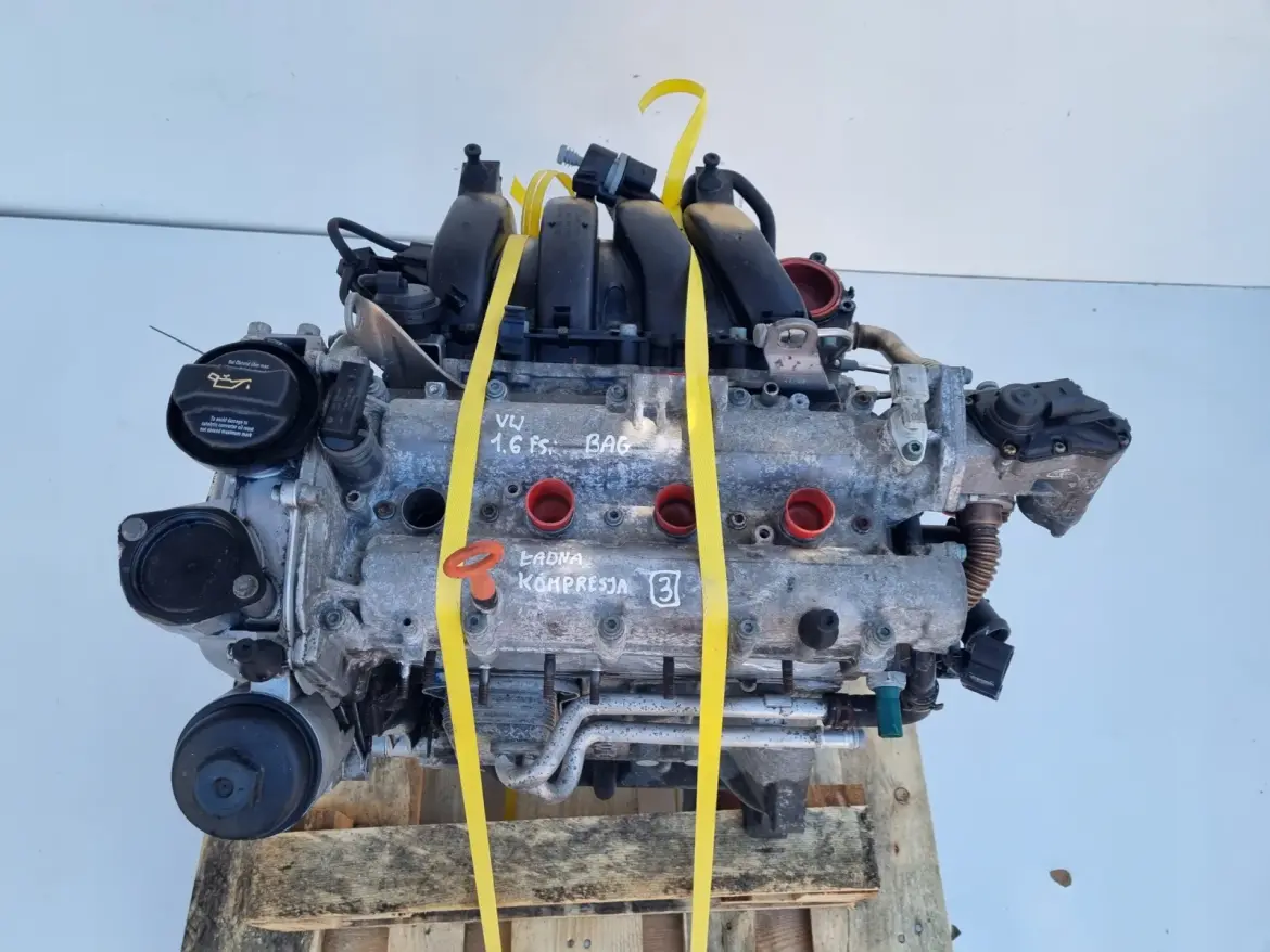 SILNIK KOMPLET Audi A3 II 8P 1.6 FSI 115KM 120tyś BAG