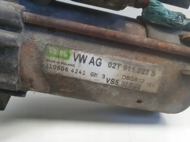 VW Golf V 1.4 16V ROZRUSZNIK valeo 02T911023S