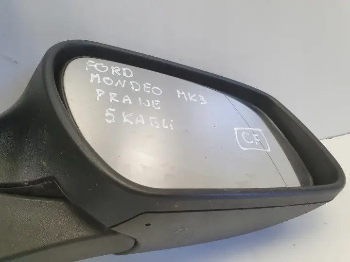 Ford Mondeo III MK3 00-07r LUSTERKO PRAWE pasażera 5 kabli