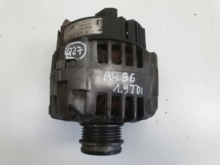 Audi A4 B6 1.9 TDI ALTERNATOR Valeo 028903031A 120A