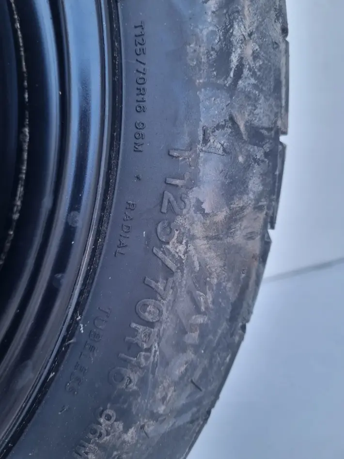 Audi Seat Vw Golf V KOŁO DOJAZDOWE dojazdówka 125/70 R16 1K0601027F 5x112