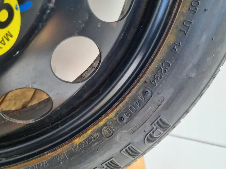 Opel Vectra C Astra H KOŁO DOJAZDOWE dojazdówka 125/85 R16 5x110 2160132
