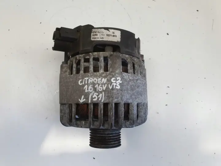 Citroen C2 1.6 16V VTS ALTERNATOR 102211-8410 denso
