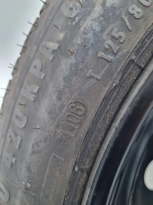 Volvo S80 V70 S60 I KOŁO DOJAZDOWE dojazdówka 125/80 R17 9209872