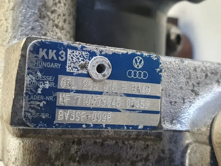 VW Golf VI 1.6 TDI TURBOSPRĘŻARKA turbo 03L253016H