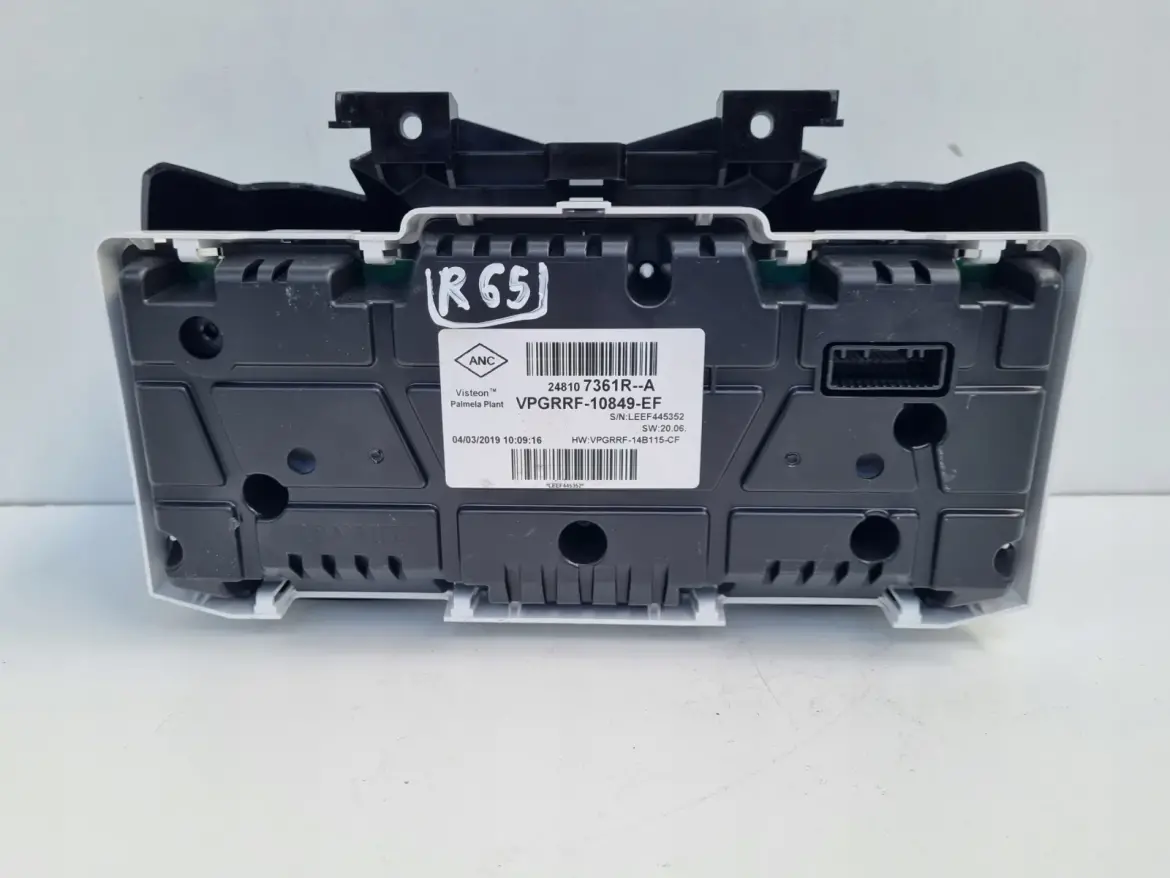 Renault Clio IV 1.2 0.9 TCE benzyna LICZNIK ZEGARY Europa 248107361R