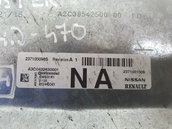 Dacia Duster II 1.0 TCe STEROWNIK SILNIKA komputer 237105098S