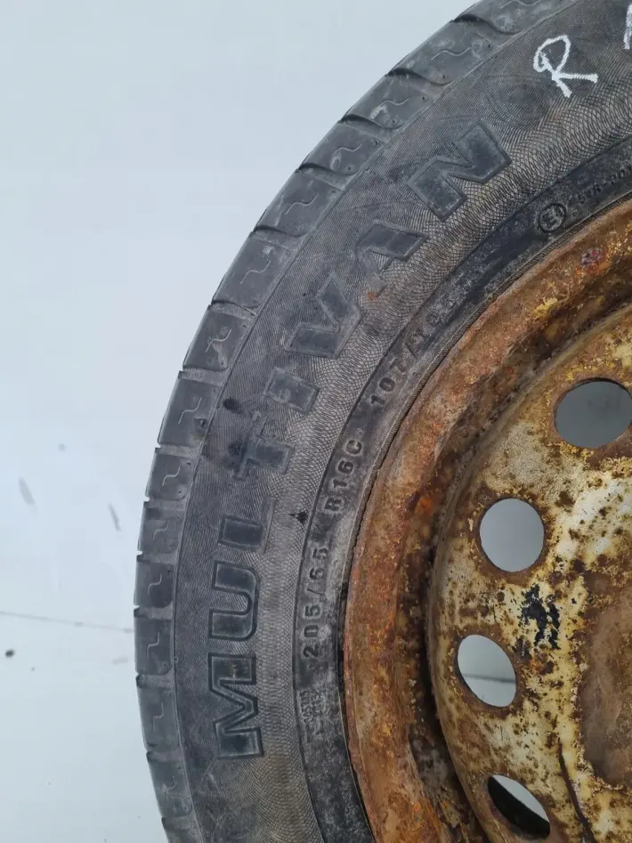 Renault Trafic II KOŁO ZAPASOWE Zapas 205/65 R16C 5x118 ET50