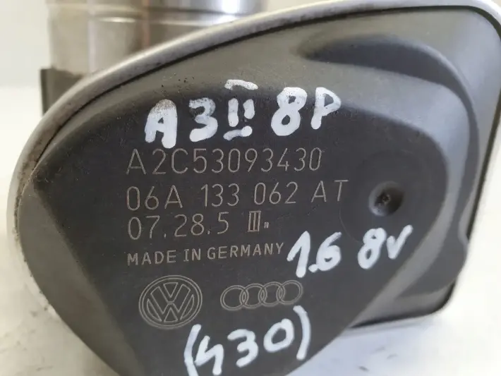 Audi A3 II 8P 1.6 8V PRZEPUSTNICA 06A133062AT
