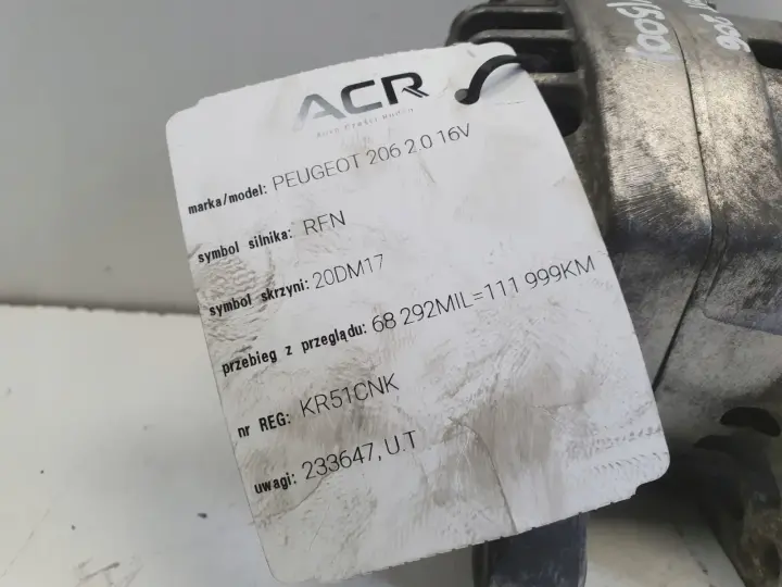 Peugeot 206 2.0 16V ALTERNATOR valeo