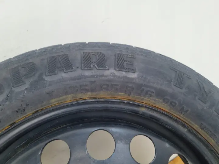 Opel Vectra C Astra H KOŁO DOJAZDOWE dojazdówka 125/85 R16 5x110 2160115