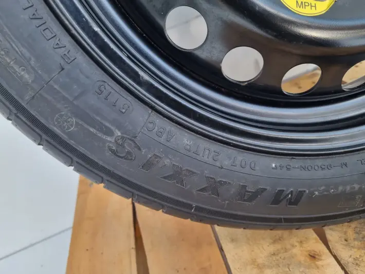 Ford C -Max II Focus Mk3 KOŁO DOJAZDOWE dojazdówka 125/80 R16 5x108 2160848