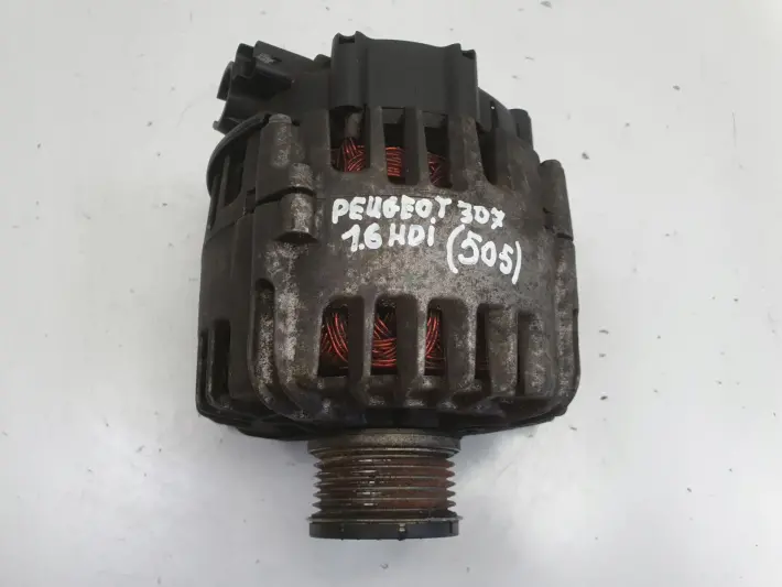 Peugeot 308 I 1.6 HDI ALTERNATOR valeo 9678048880
