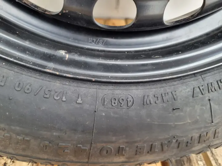 BMW E46 KOŁO DOJAZDOWE dojazdówka 125/90 R15 5x120 2150330 1095069