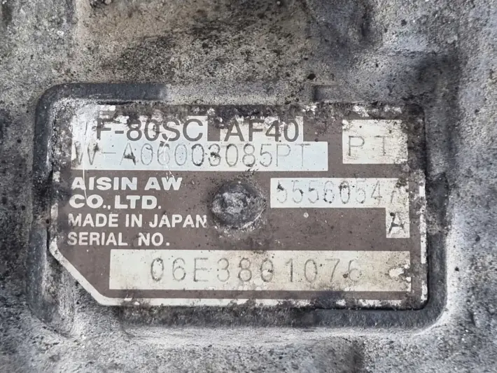 Saab 93 9-3 II 1.9 TiD 150KM AUTOMATYCZNA SKRZYNIA BIEGÓW TF-80SC 55560547A