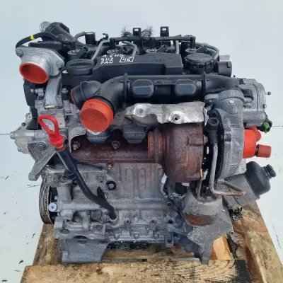 SILNIK KOMPLET Peugeot 407 1.6 HDI 109KM ładnie pali 9HZ