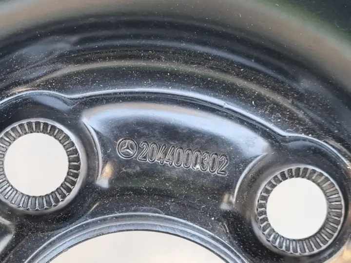 Mercedes W204 KOŁO DOJAZDOWE dojazdówka 125/90 R16 5x112 2044000302