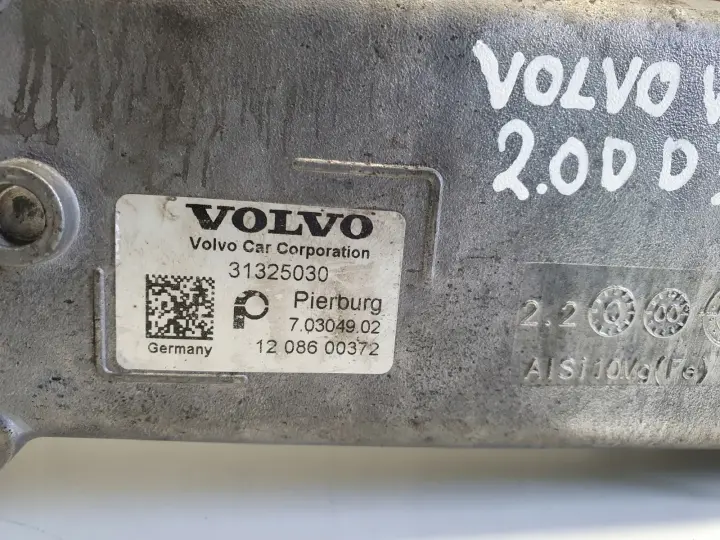 Volvo S60 II V60 2.0 D3 CHŁODNICA SPALIN egr 31325030