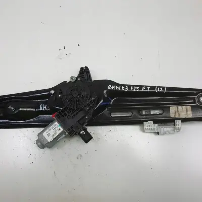 BMW X3 F25 PODNOŚNIK SZYBY prawy tył PASAŻERA mechanizm 7258536