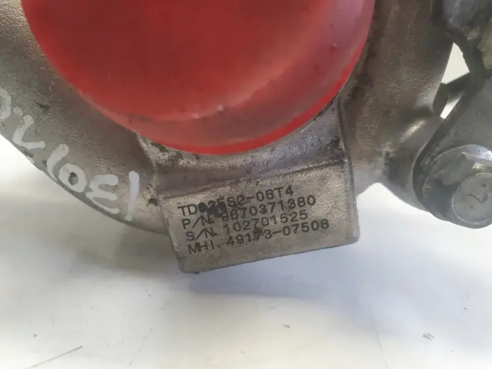 Peugeot Partner II 1.6 HDI TURBOSPRĘŻARKA turbo 9670371380