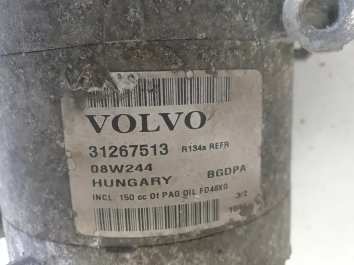 Volvo V70 III 2.0 16V SPRĘŻARKA KLIMATYZACJI pompa