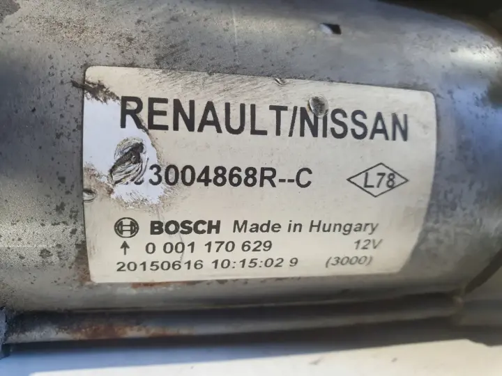 Nissan Qashqai 1.5 DCI ROZRUSZNIK bosch 233004868R