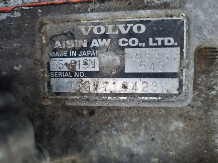 Volvo V50 C30 S40 II 2.5 T TURBO AUTOMATYCZNA SKRZYNIA BIEGÓW 8636543