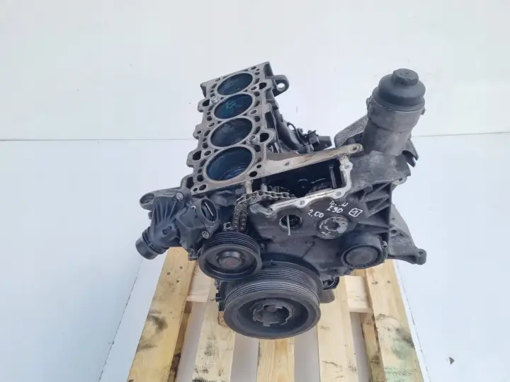 DÓŁ SILNIKA BLOK WAŁ TŁOKI MISKA BMW E90 E91 2.0 D DIESEL M47D20 204D4