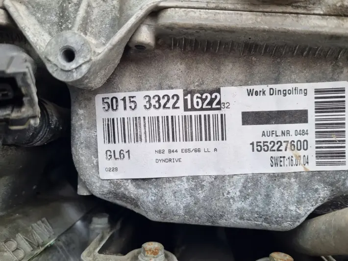 SILNIK KOMPLET BMW E65 E66 4.4 V8 333KM N62B44 N62B44A