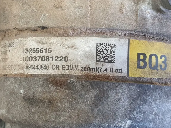 Saab 9-3 1.9 TID 16V SPRĘŻARKA KLIMATYZACJI 13265616