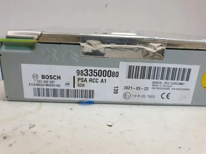 Opel Corsa F RADIO NAWIGACJA 9833500080