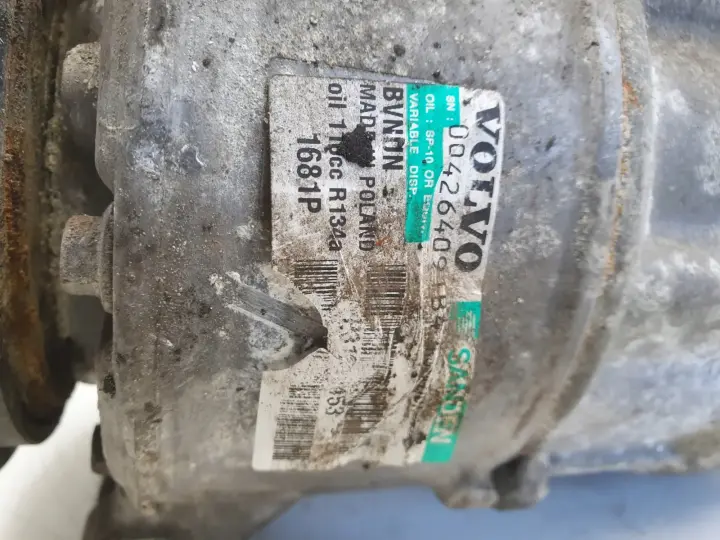 Volvo S60 II V60 I V70 III 2.0 D3 SPRĘŻARKA KLIMATYZACJI