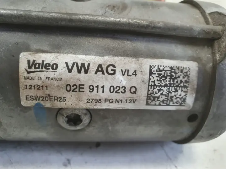 VW Passat B7 2.0 TDI ROZRUSZNIK valeo 02E911023Q