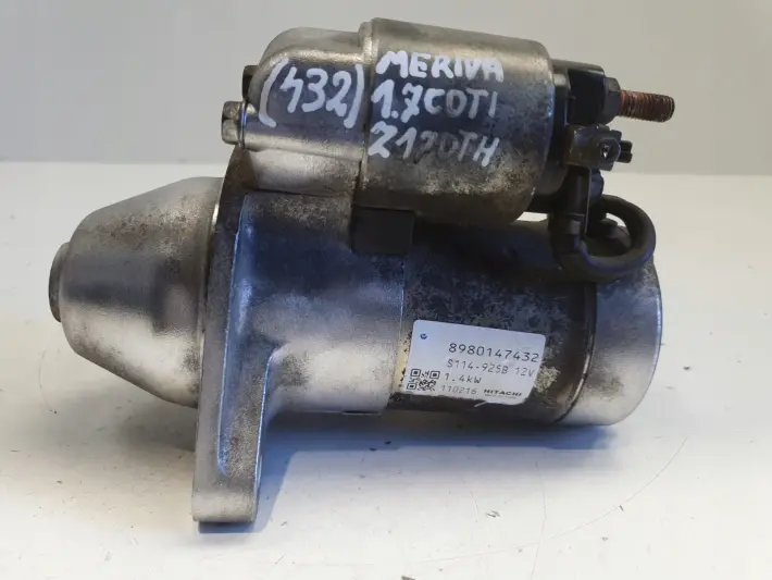 Opel Meriva B 1.7 CDTI ROZRUSZNIK 8980147432