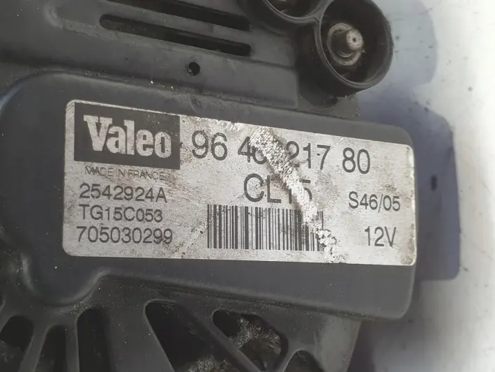 Fiat Ulysse 2.2 JTD ALTERNATOR valeo 9646321780