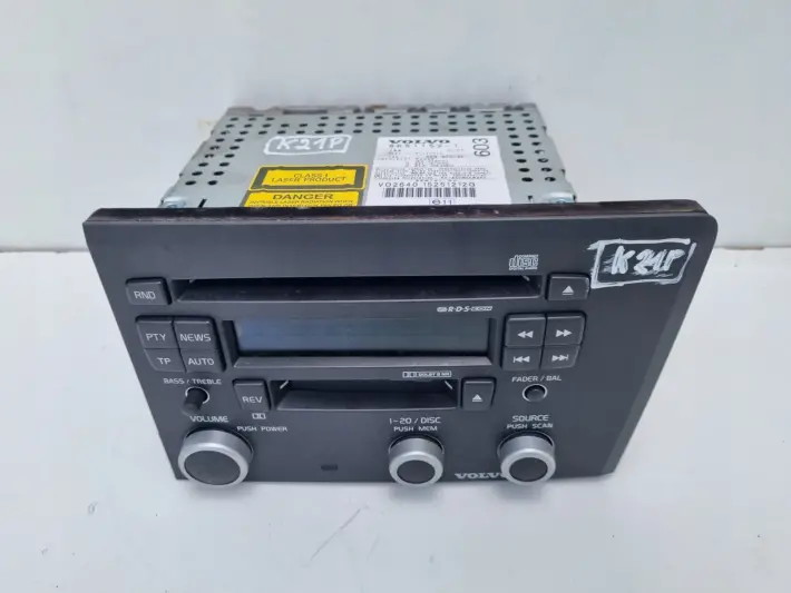 Volvo S60 I XC70 I V70 II RADIOODTWARZACZ CD Radio HU-603 8651152