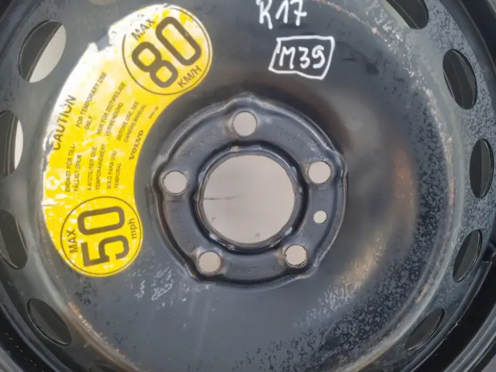 Volvo S80 V70 S60 I KOŁO DOJAZDOWE dojazdówka 125/80 R17 9209872