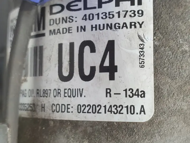 Opel Meriva B 1.4 T Turbo SPRĘŻARKA KLIMATYZACJI 13335253
