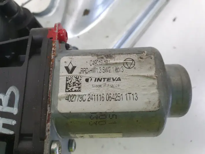 Renault Megane IV PODNOŚNIK SZYBY prawy tył PASAŻERA mechanizm 827204587R