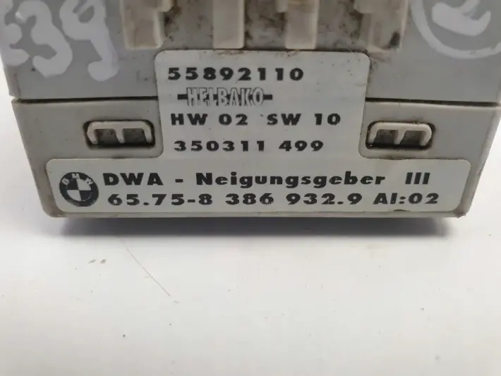 BMW E39 CZUJNIK PRZECHYŁU alarmu 8386932